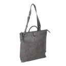 Cityrucksack/Handtasche grau