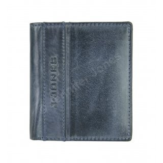 Herrenlederb�rse navy