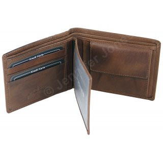 Herrenlederb�rse braun