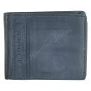 Herrenlederb�rse navy