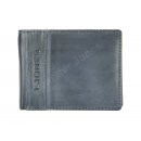 Herrenlederb�rse navy