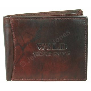 Herrenlederb�rse braun