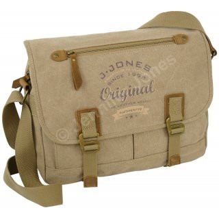 Canvas Herrentasche natur