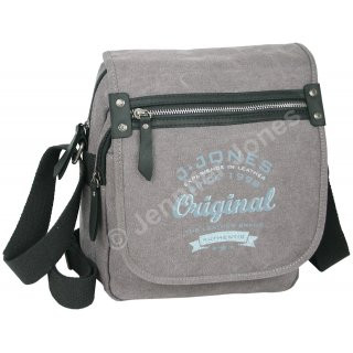 Canvas Herrentasche grau