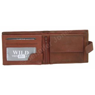 Herrenlederb�rse braun