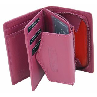 Damenlederb�rse pink