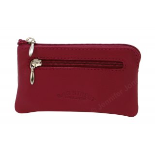 Lederschl�sseltasche pink