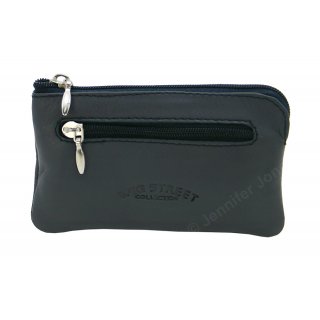 Lederschl�sseltasche blau