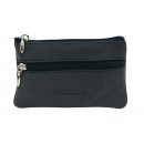 Lederschl�sseltasche blau