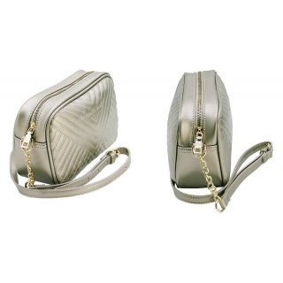 Handtaschen Set metallic