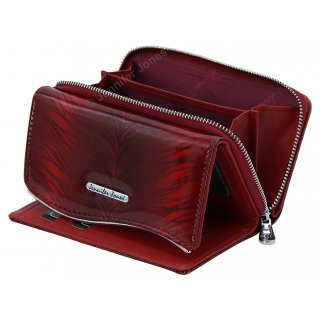 Damenlederb�rse rot