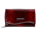 Damenlederbörse rot