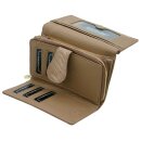 Damenlederb&ouml;rse beige