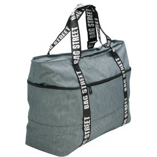 Badetasche grau