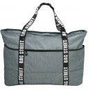 Badetasche grau