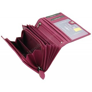 Damenlederb�rse pink