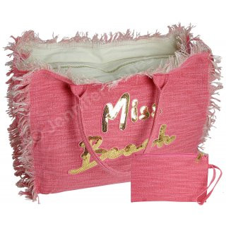 Badetasche fuchsia