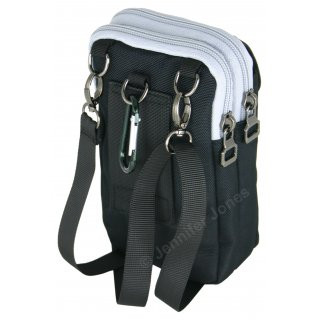 Handytasche / Umhngetasche schwarz/grau