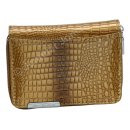 Damenlederbörse camel