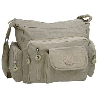 Handtasche beige