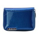 Damenlederbrse blau