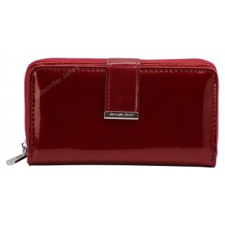 Damenlederbrse rot