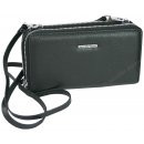 Damenlederbörse schwarz