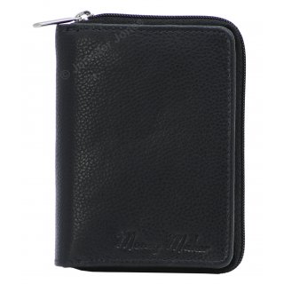 Damenlederb�rse schwarz