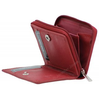 Damenlederb�rse rot