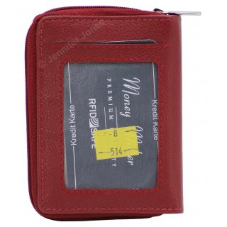 Damenlederb�rse rot