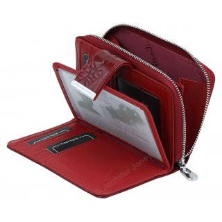 Damenlederb�rse rot