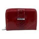 Damenlederbörse rot