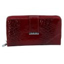 Damenlederbörse rot