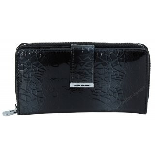 Damenlederb�rse schwarz