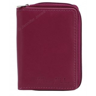 Damenlederb�rse pink