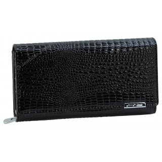 Damenlederb�rse schwarz