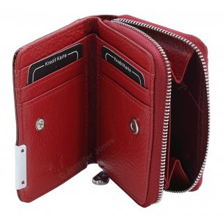 Damenlederb�rse rot