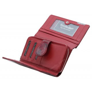 Damenlederb�rse rot