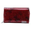 Damenlederbörse rot