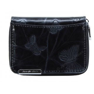 Damenlederb�rse schwarz