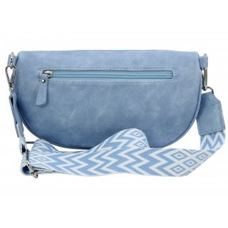 Umhngetasche blau