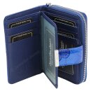 Damenlederb&ouml;rse blau