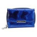 Damenlederbrse blau