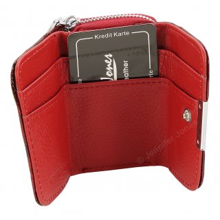 Damenlederb�rse rot