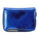 Damenlederbrse blau