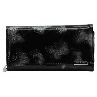 Damenlederb�rse schwarz