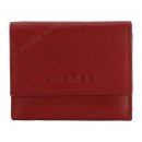 Damenlederbörse rot