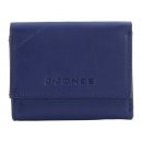 Damenlederbrse blau