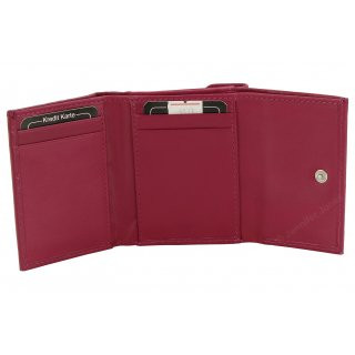 Damenlederb�rse pink