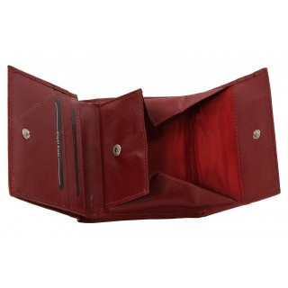 Damenlederb�rse rot